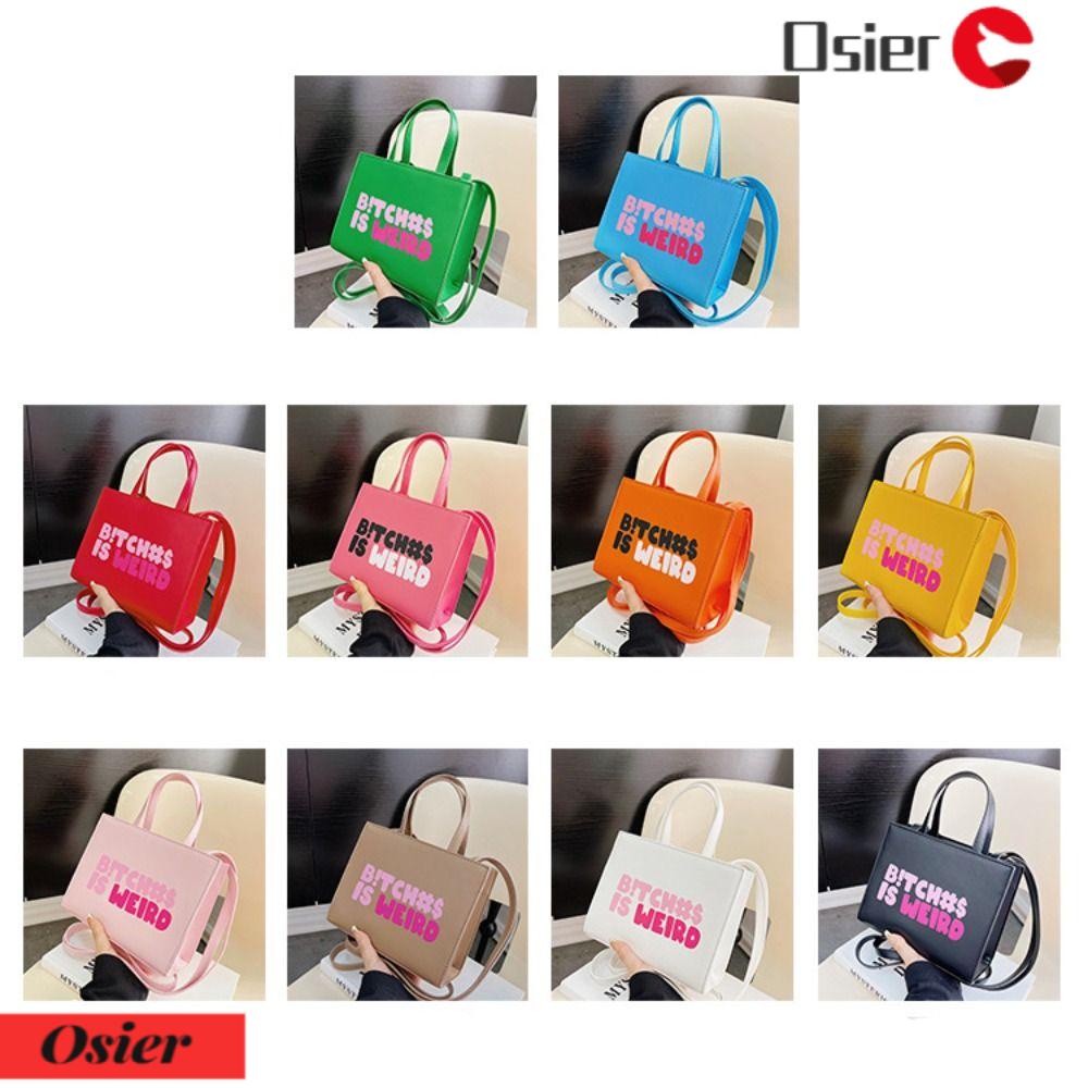 OSIER1 Túi Đeo Chéo 10 Màu Thời Trang Sang Trọng
