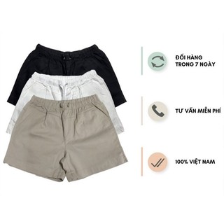 Quần đùi short kaki thun nữ basic trơn co dãn thời trang nhiều màu 💥có size đại 💥