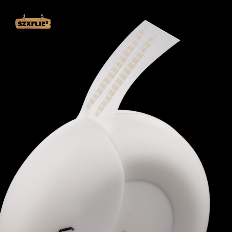 Set 300 Miếng Dán Kích Mí Vô Hình Kèm Hộp Đựng Màu Cam