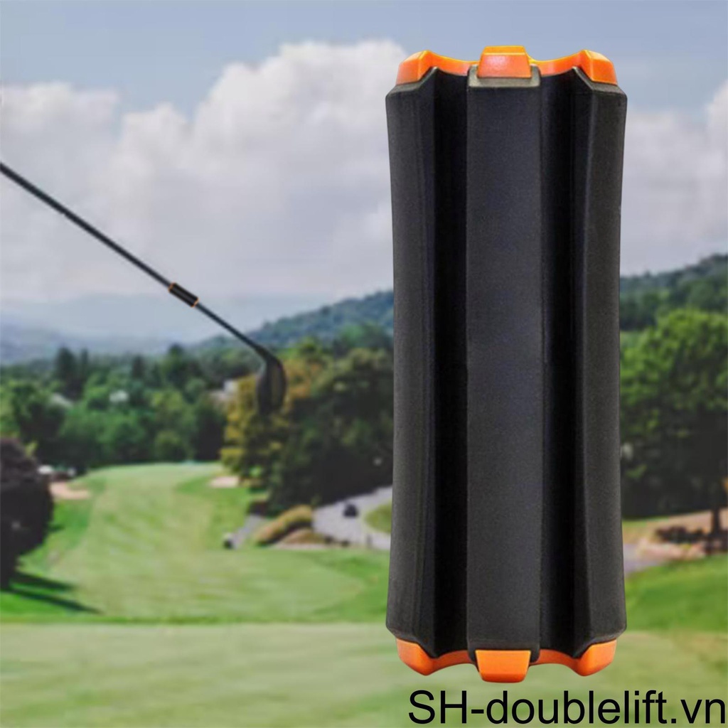 Đai Giữ Gậy Đánh Golf Màu Đen + Cam