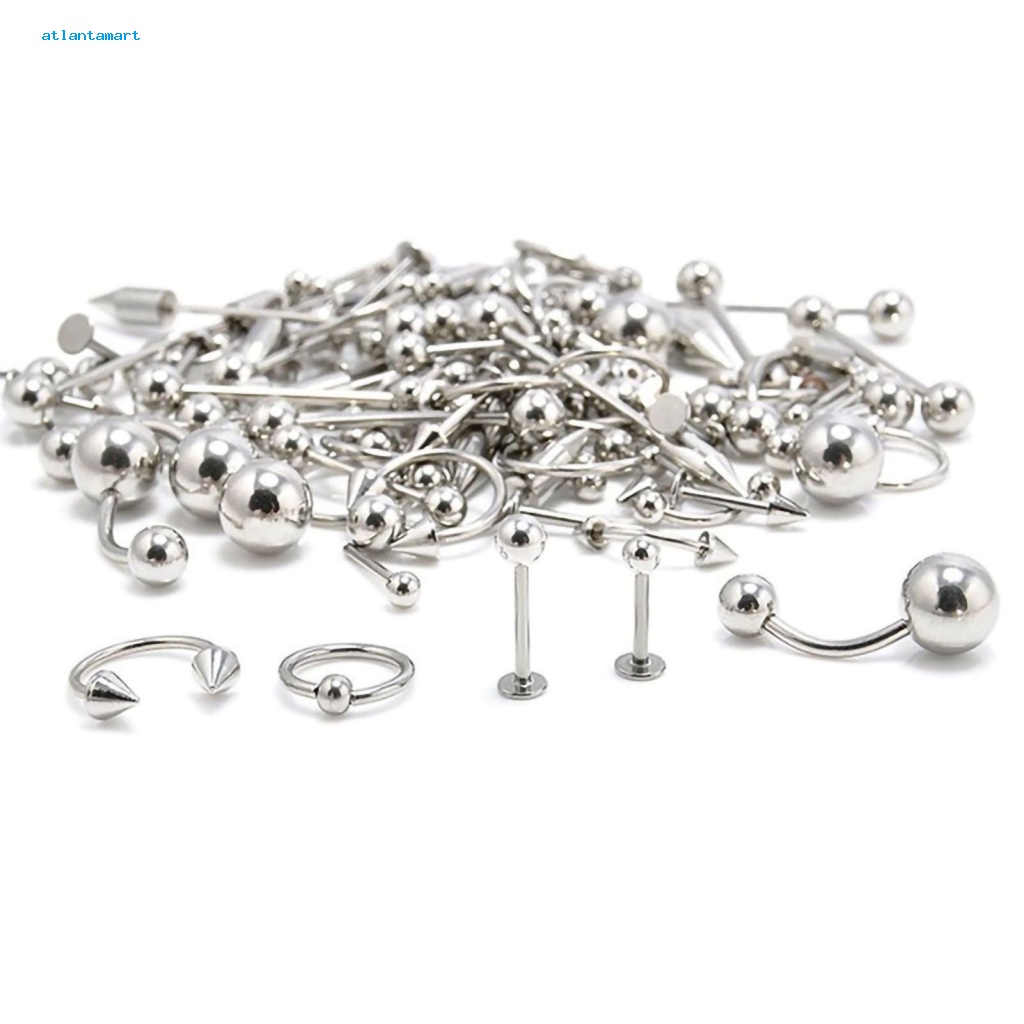 Đồ Chơi Nhân Vật Hoạt Hình COD COD COD COD COD COD COD COD| 15 / 60 / 85 Khuyên Xỏ Cơ Thể Chất Liệu Thép Không Gỉ 316L Thời Trang