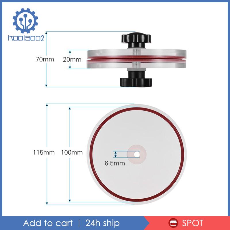 Kẹp Bảo Vệ Tay Cầm Máy Ghi Âm Bằng Acrylic Bền Chống Nước LP Vinyl