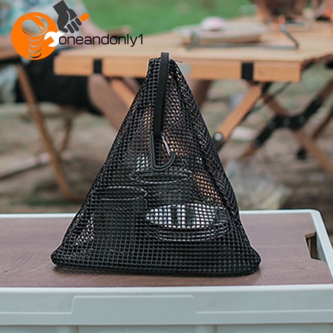 Túi Lưới Đựng Đồ Dùng Hình Tam Giác Có Thể Gấp Gọn Tiện Dụng Cho Nhà Bếp