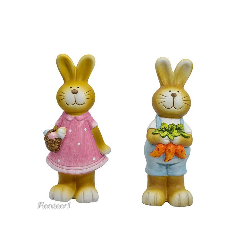 Tượng Thỏ Bunny Dễ Thương Dùng Trang Trí Sân Vườn