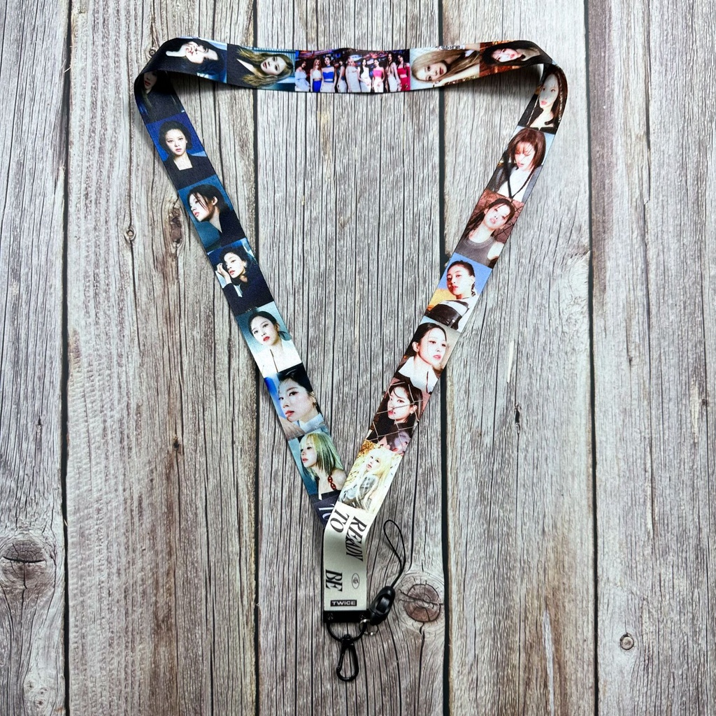 Twice Album READY TO BE IVE ID Hanging Neck Sling Lanyard