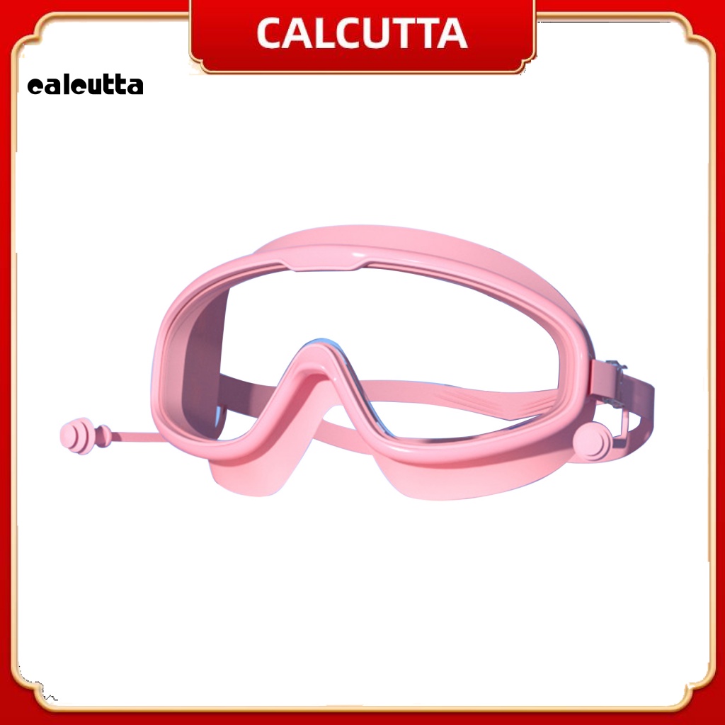 Kính Bơi Kèm Bịt Tai Trong Suốt Chống Rò Rỉ Tiện Dụng Cho Bé