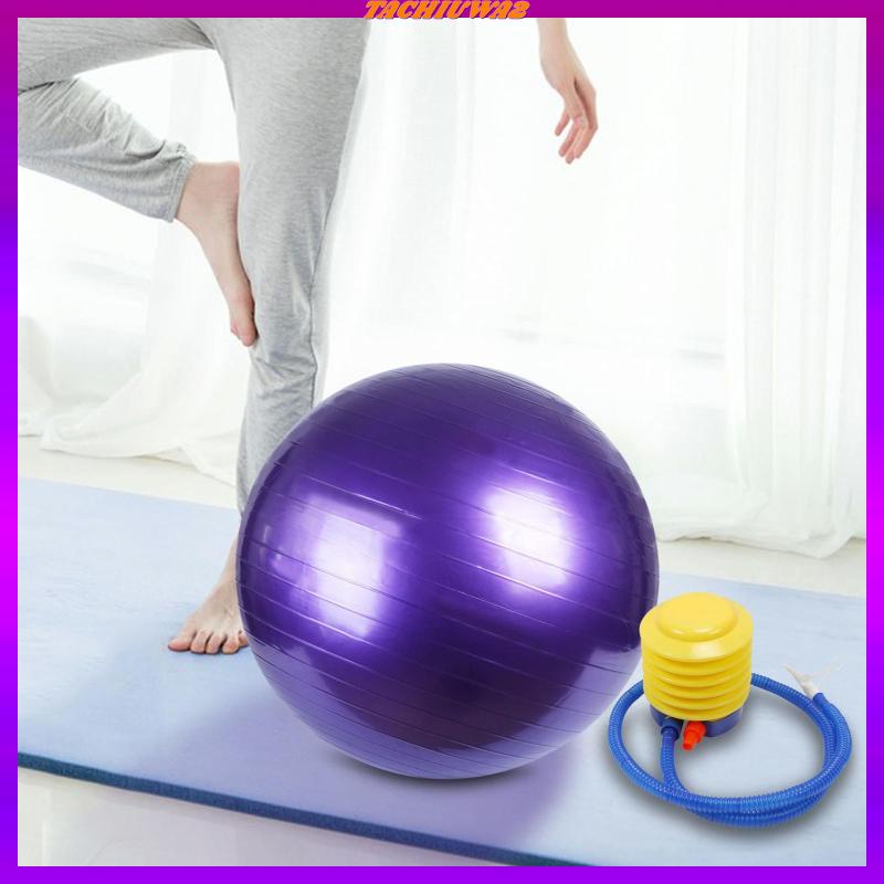Bóng Cân Bằng Chống Trượt Kèm Bơm Dùng Tập Yoga / Thể Hình / Thi Đấu / Thể Hình