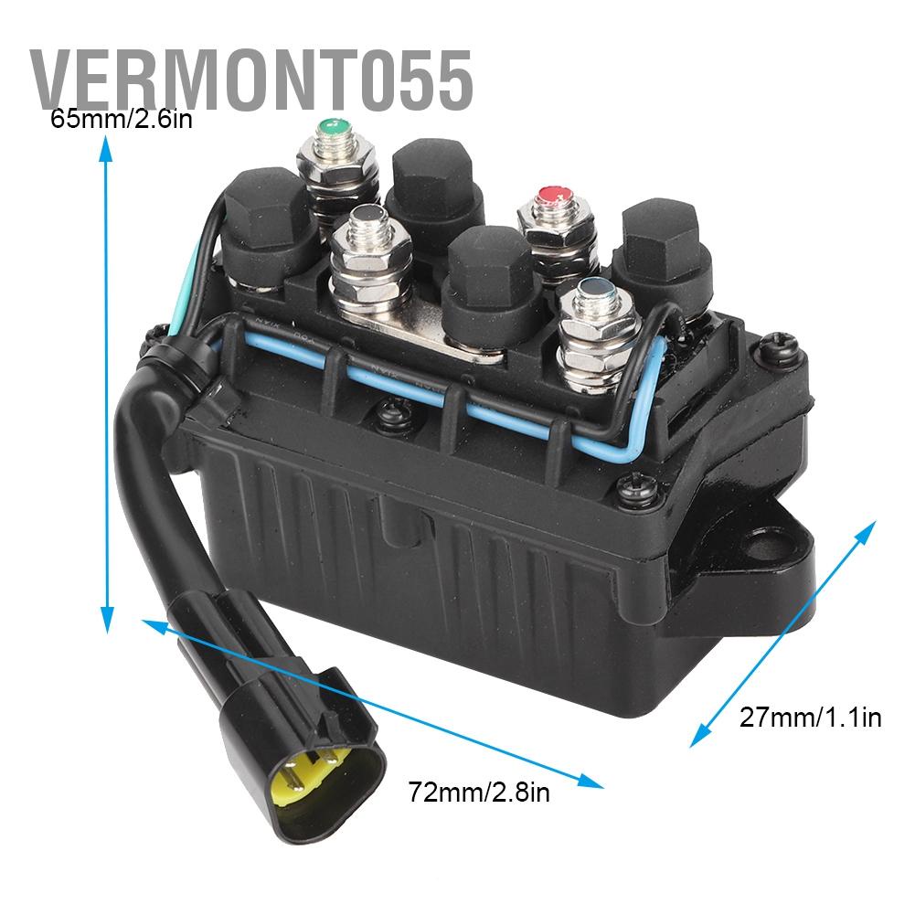 Vermont055 61A819500100 Trim Relay cho Yamaha 40-90 HP POWER TRIM VÀ TILT RELAY