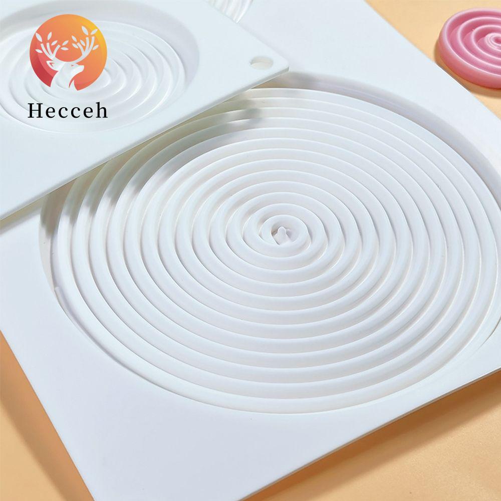 HECCEH Khuôn Làm Bánh Chất Liệu Silicone Hình Nghệ Thuật 3D