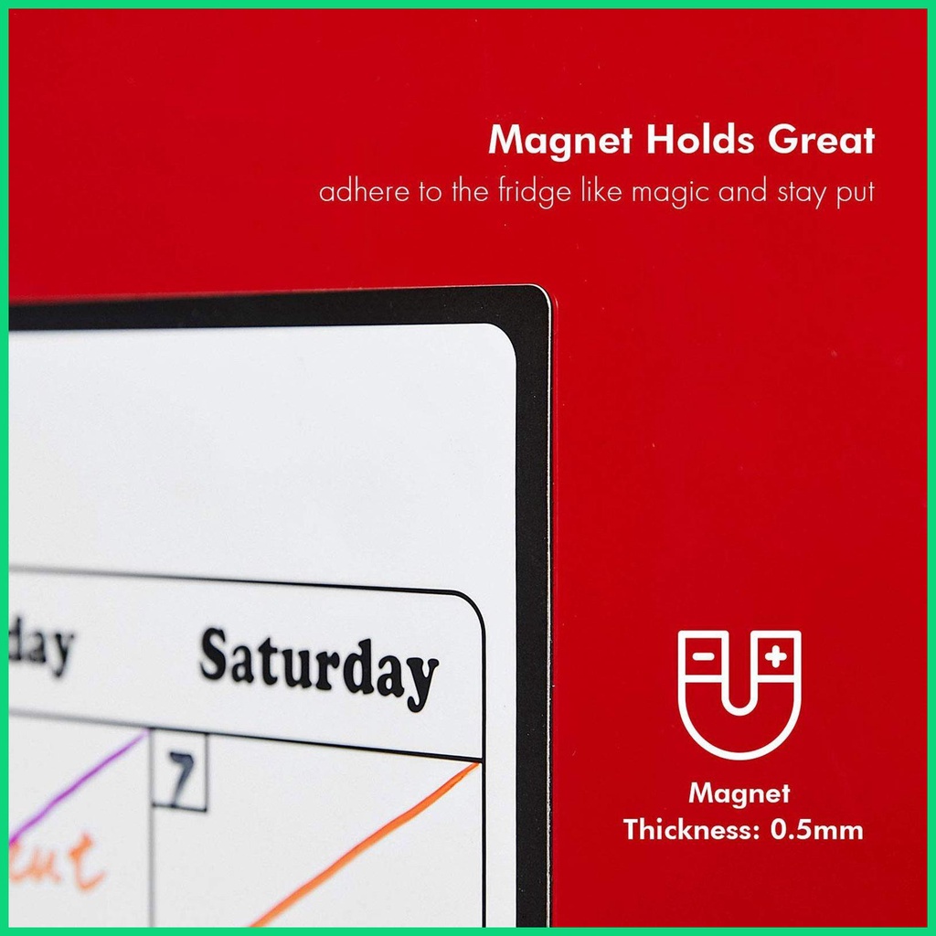 Lịch Nam Châm Gắn Tủ Lạnh Theo Tháng Tiện Lợi