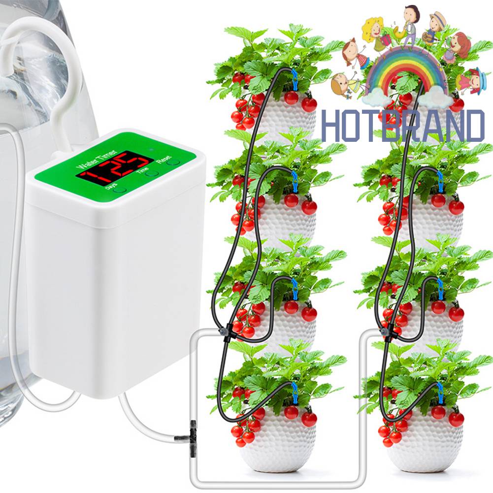 Bộ Dụng Cụ Tưới Cây Hẹn Giờ Sạc USB Tiện Dụng