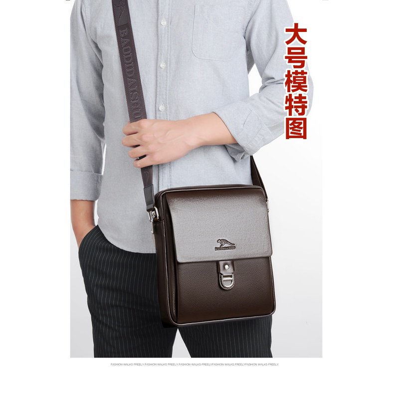 Túi Đeo Chéo Cỡ Lớn Baodi 2007 UTM5 Phong Cách Doanh Nhân Thời Trang Cho Nam