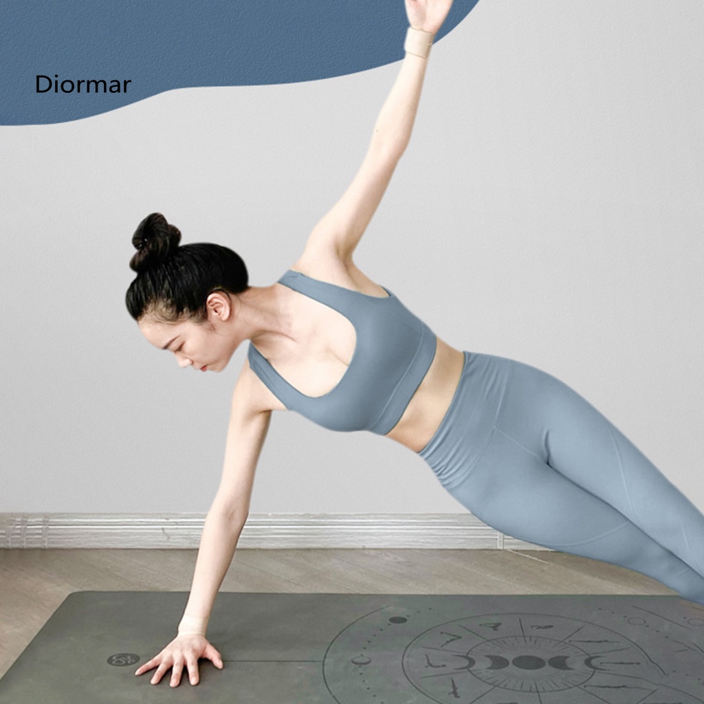 Set 1 / 2 Băng Đeo Cổ Tay Siêu Mỏng Thoáng Khí Hỗ Trợ Tập Yoga