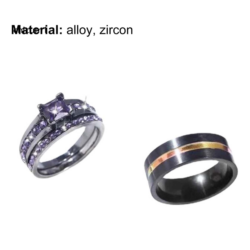 Set 3 Nhẫn Cặp Thời Trang Cá Tính