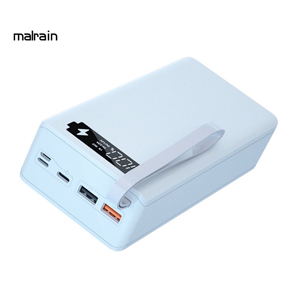 Sạc Dự Phòng Không Hàn 12x18650 QC PD C12 Có Thể Tháo Rời Cho Điện Thoại Thông Minh