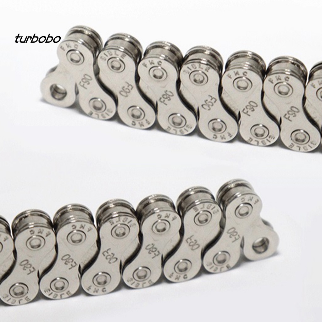 Turbobobo Dây Xích Xe Đạp 6 / 7 / 8 / 9 / 10 / 11 Bằng Thép Carbon Chịu Lực Tốt Tiết Kiệm Sức Mạnh