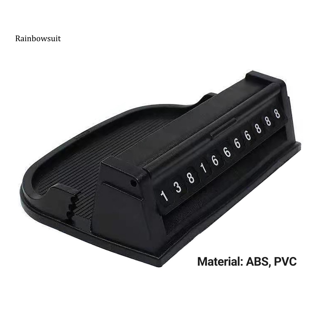 Giá Đỡ Điện Thoại / Biển Số Xe Hơi Tạm Thời Chống Trượt Đa Năng