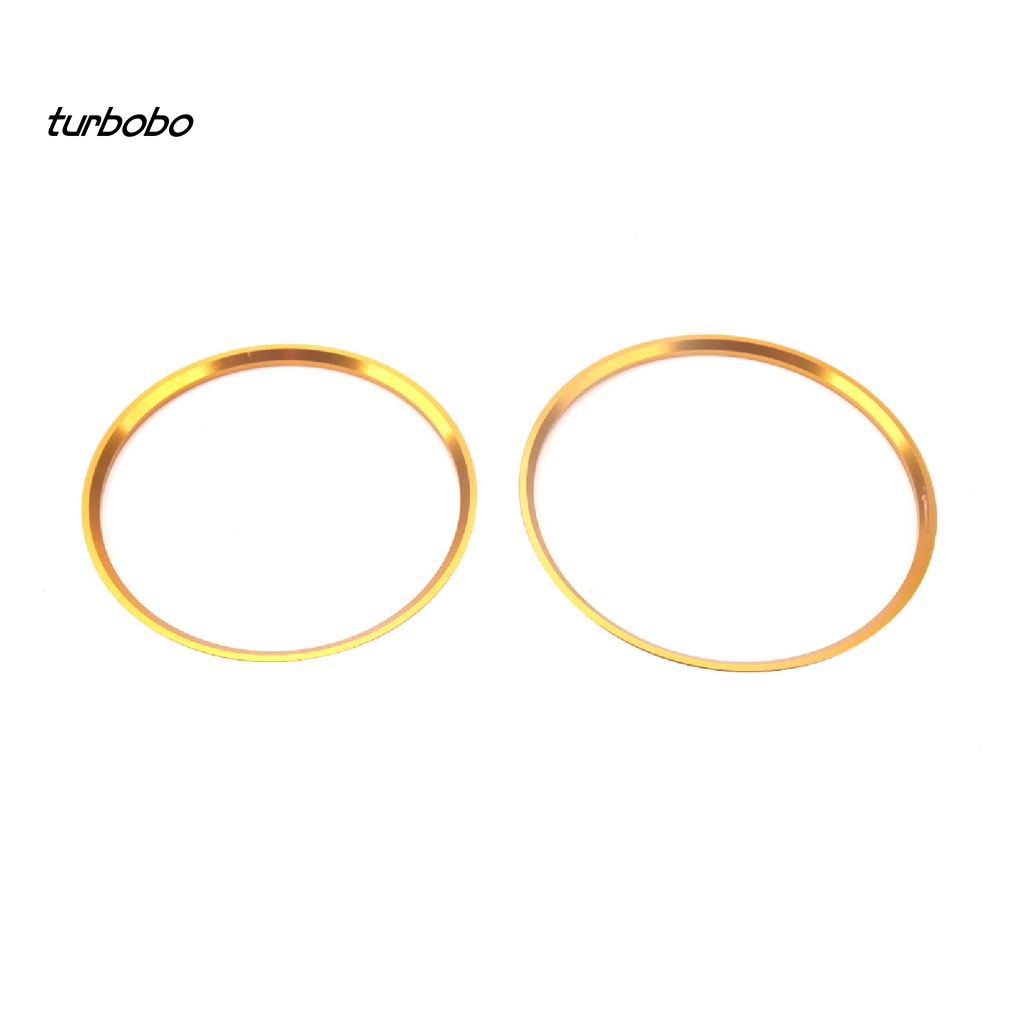 Set 5 Vòng Đệm Tự Dính Trang Trí Lỗ Thông Gió Máy Điều Hòa Xe Hơi A / B Class CLA GLA180 200 220 250 260