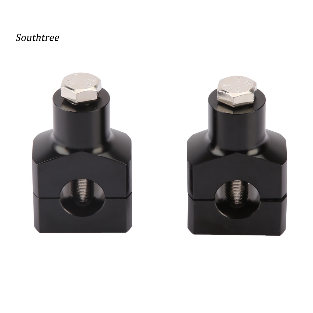 Bộ 2 Khung Gắn Tay Lái Xe Máy Có Lỗ Bằng Chrome 22mm