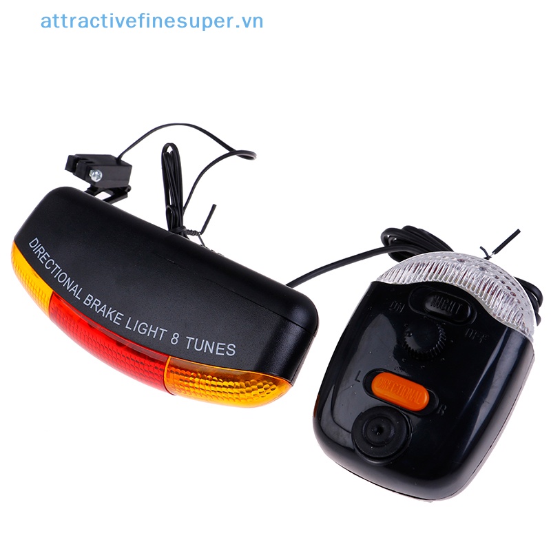 Afs Đèn Hậu + Còi Đa Năng Cho Xe Đạp Leo Núi