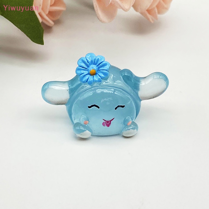 Bộ 2 Mặt Dây Chuyền Nhỏ Bằng Resin Phát Sáng 3D Thời Trang DIY Mới