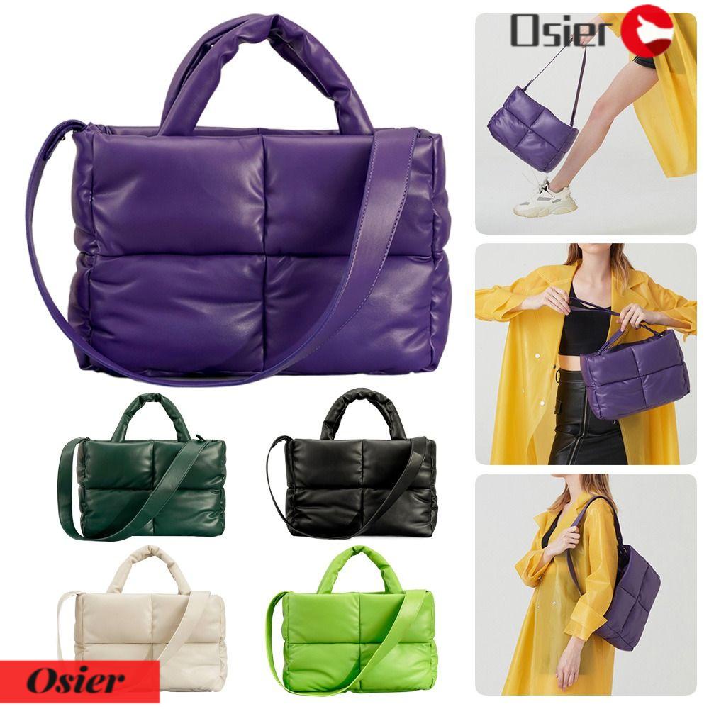 OSIER1 Túi Tote Cotton Mềm Mại Có Đệm Phồng