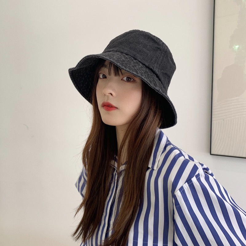 Mũ xô denim chất lượng cao mũ chống nắng thời trang