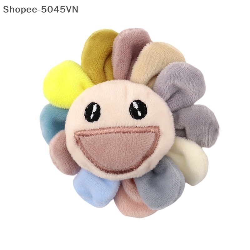 1 Huy Hiệu Cài Áo Hình Hoa Hướng Dương Hoạt Hình Bằng Bông Dễ Thương