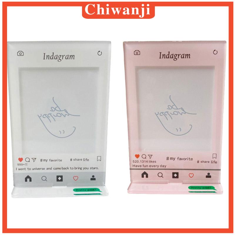 Khung Ảnh Acrylic Mini Để Bàn Phong Cách Hàn Quốc
