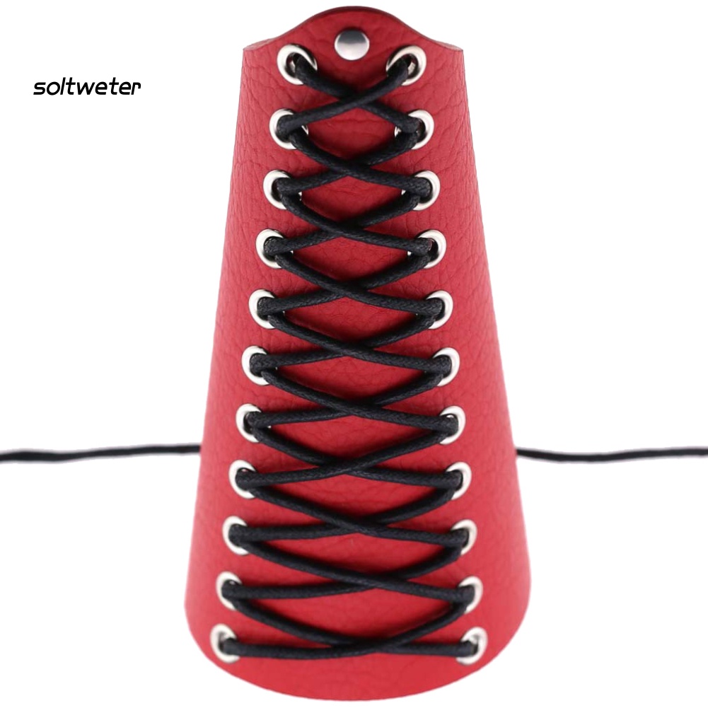 Vòng Tay Giả Da Bện Phong Cách Rock Punk Cá Tính