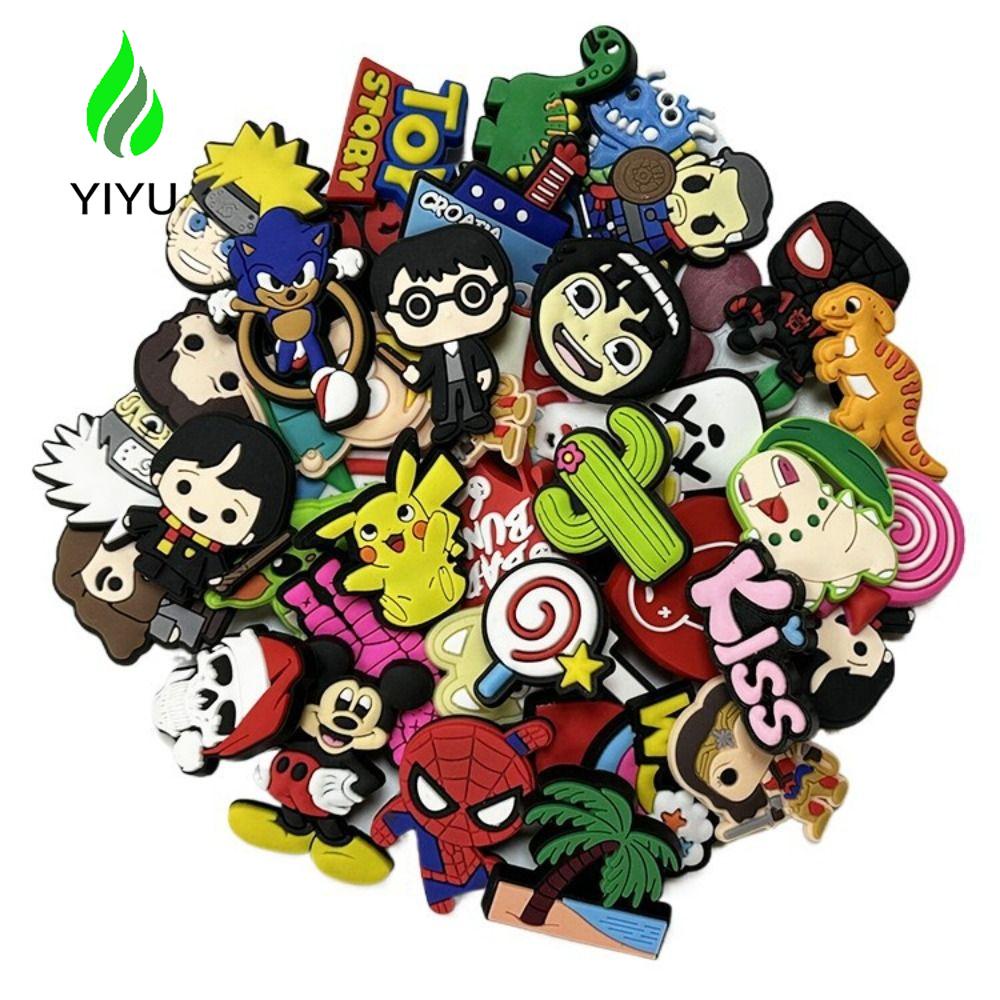 YIYU Set 20 Phụ Kiện Trang Trí Giày Cho Bé Gái