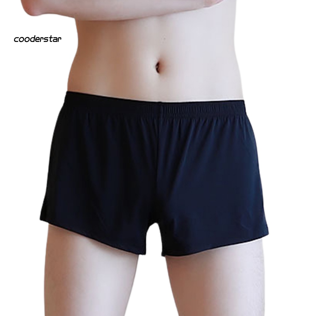 Quần Lót Boxer Dáng Rộng Bằng Lụa Mát Thoải Mái Cho Nam