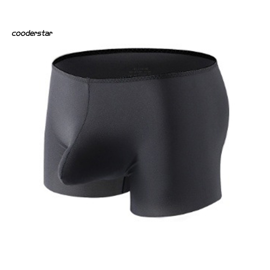 Quần Lót Boxer Không Đường May Màu Sắc Đơn Giản Cho Nam