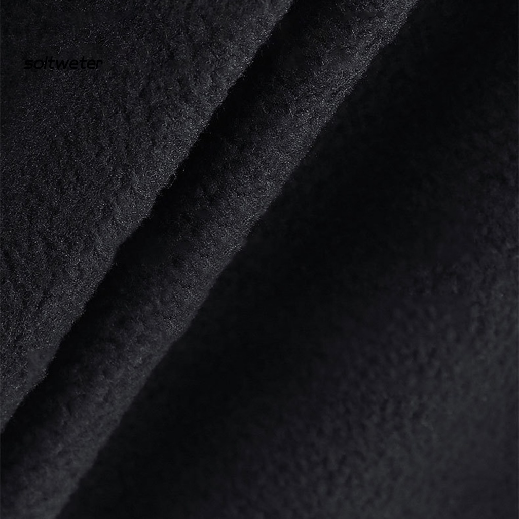 1 Đôi Găng Tay Đạp Xe 2 Ngón Chống Mòn Giữ Ấm Có Khóa Kéo Có Thể Chạm Màn Hình Cảm Ứng