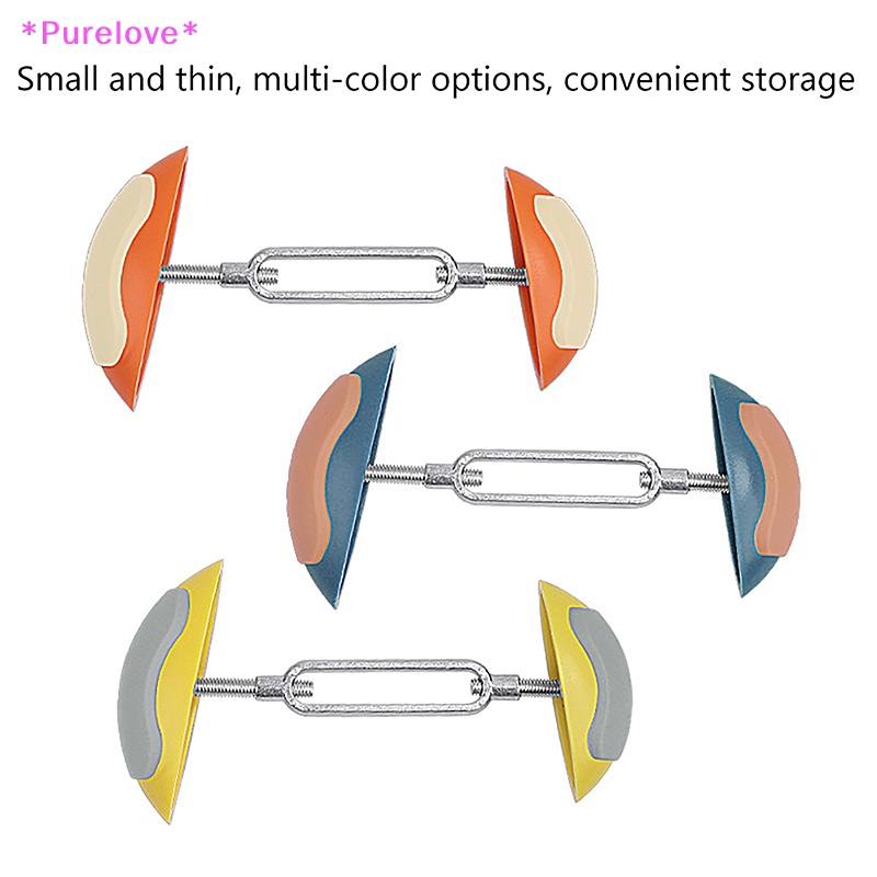 1 Cặp Dụng Cụ Nới Rộng Giày Mini Điều Chỉnh Được Tiện Lợi Dành Cho Nam Và Nữ Mới