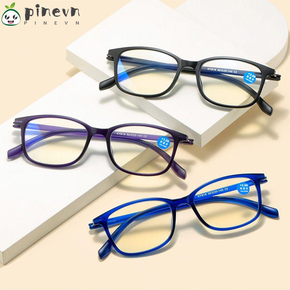 PINEVN Kính Đọc Sách Chống Ánh Sáng Xanh Thiết Kế Đơn Giản Phong Cách Vintage