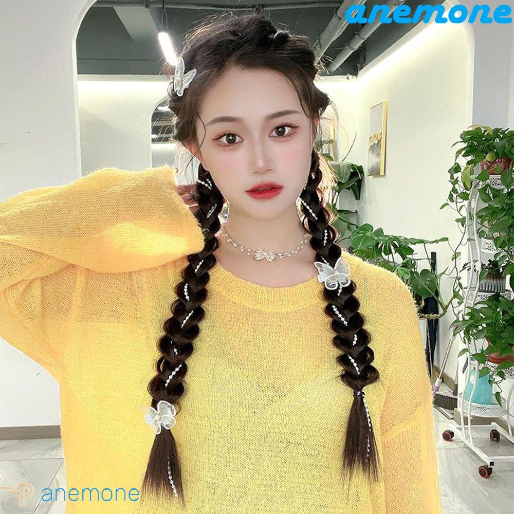 ANEMONE Chuỗi Hạt Buộc Tóc Hình Bươm Bướm