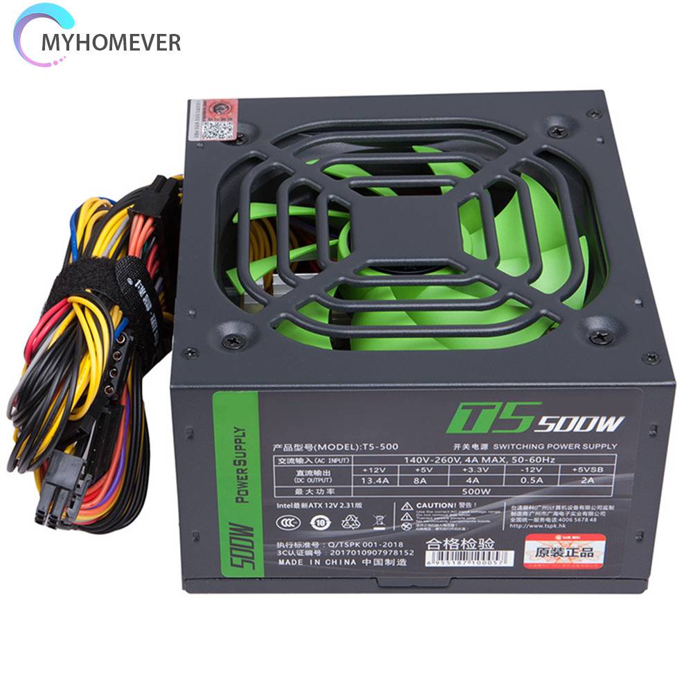 Bộ SạC / ChuyểN ĐổI ĐiệN 6Pin PSU 2 SATA ATX Cho MáY TíNh