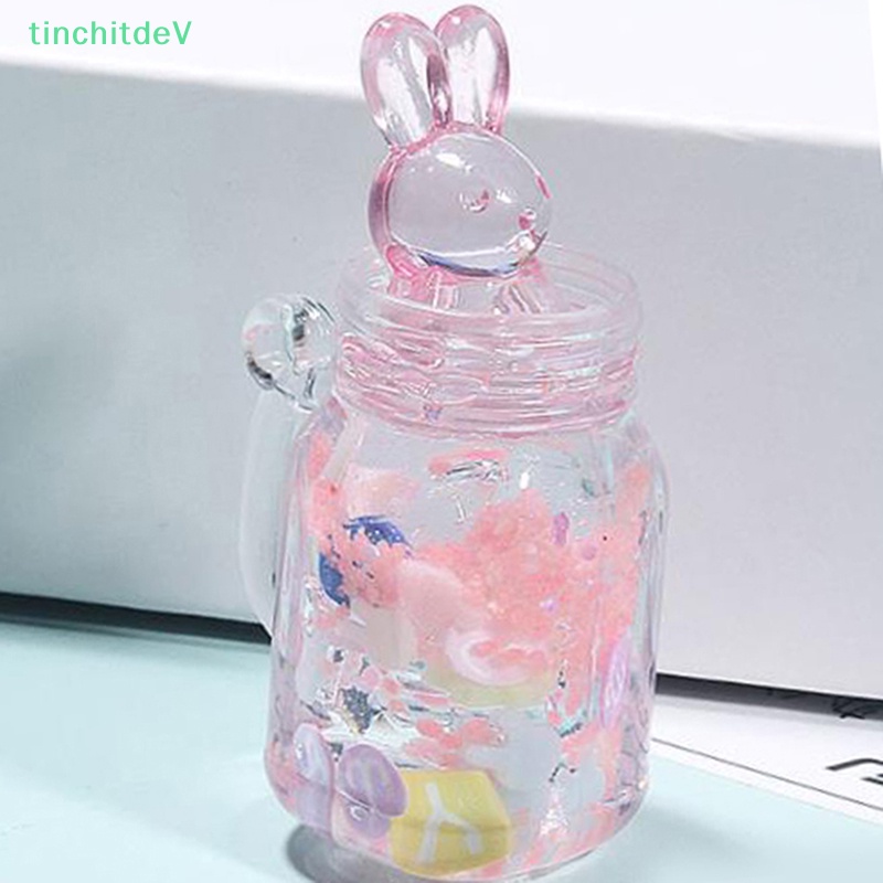 [TinchitdeV] Set 2 Đồ Chơi Cốc Sứ Mềm Hình Thỏ Hoạt Hình Phát Sáng Cho Bé [Mới]