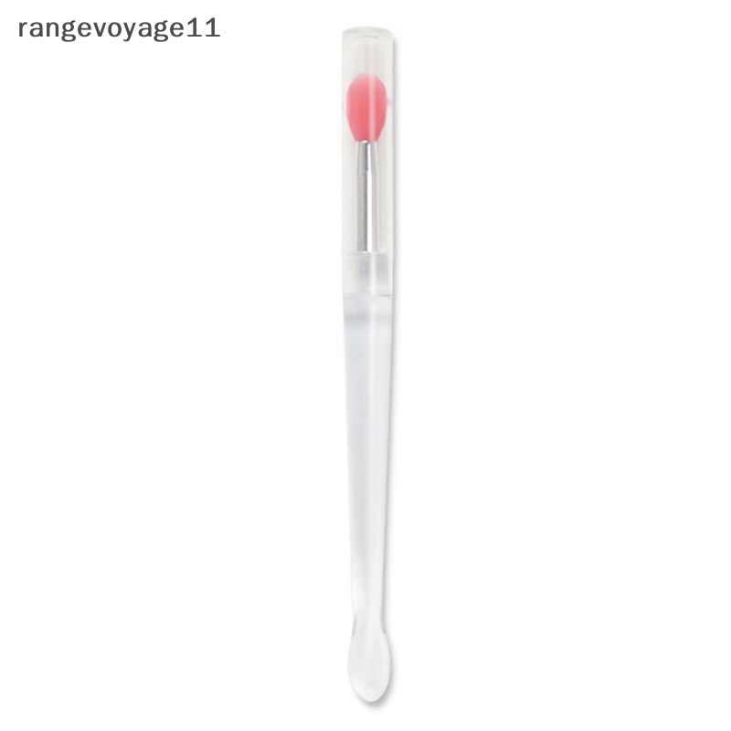 1 Cọ Tô Son Môi Bằng Silicone Kèm Nắp Chống Bụi