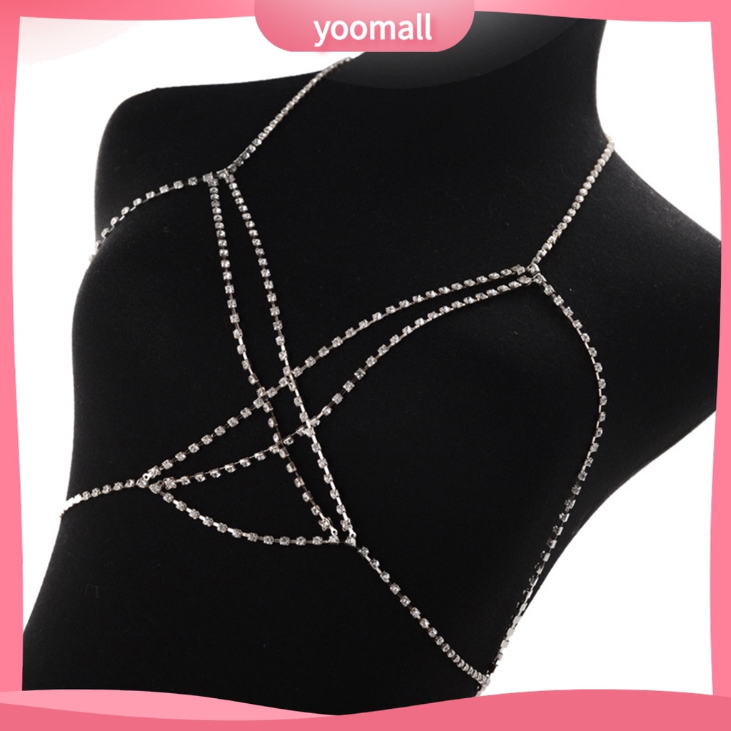 [YM] Vòng cổ Đeo Bikini Đính Đá Phong Cách Bohemian Gợi Cảm Cho Nữ