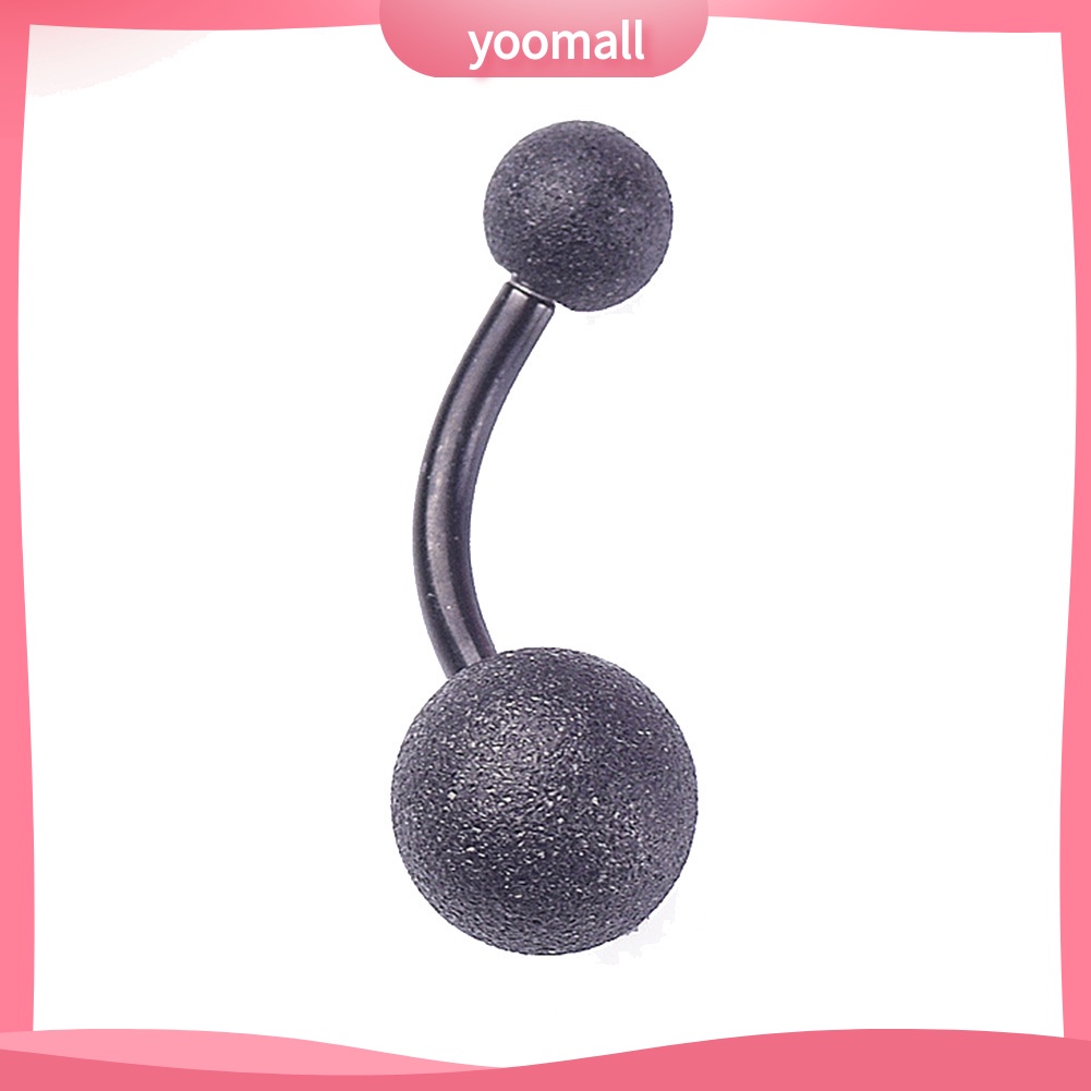 Khuyên Rốn Dạng Thanh Tạ Đôi Bằng Thép Không Gỉ Gợi Cảm Cho Nữ