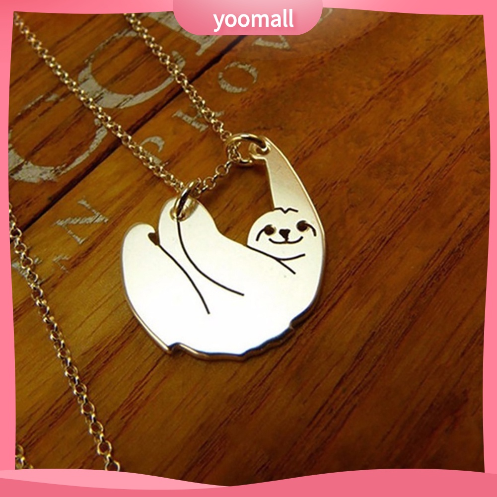 Vòng cổ Mặt Hình Con Lười Hoạt Hình Đáng Yêu Unisex