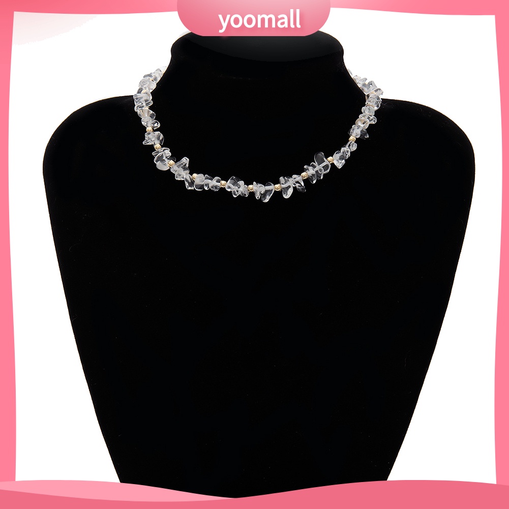Vòng Cổ Choker Đính Đá Phong Cách Bohemian Thời Trang Đi Biển Mùa Hè Dành Cho Nữ