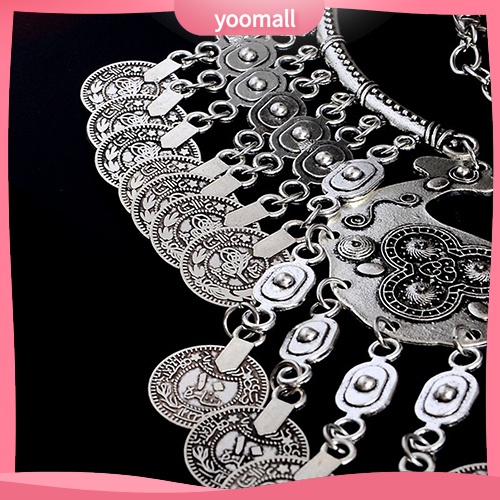 [YM] Vòng Cổ Choker Phong Cách Bộ Lạc Bohemian Cổ Điển Dành Cho Nữ