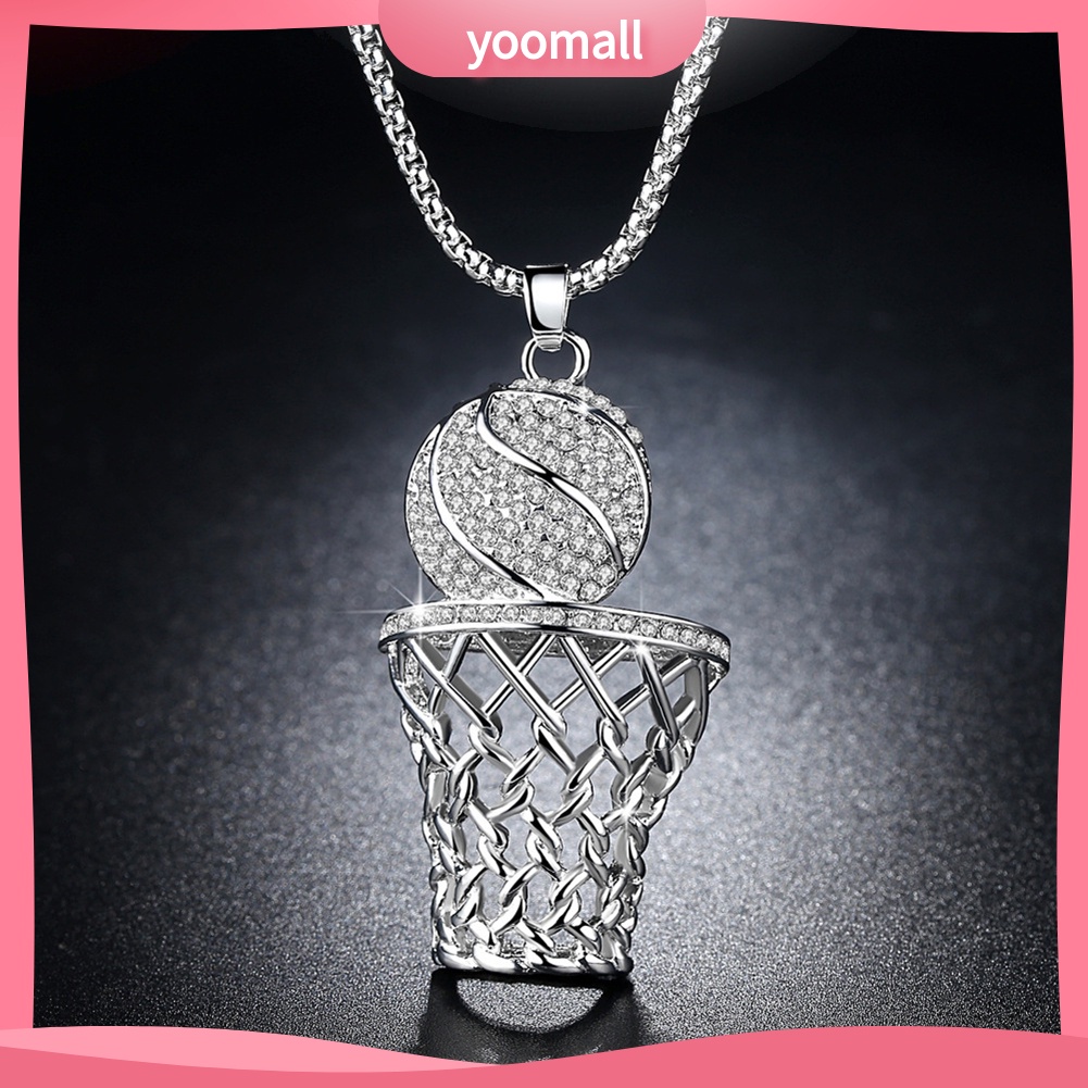 Vòng cổ Mặt Tròn Phong Cách Hip Hop Thời Trang Cho Nam Và Nữ