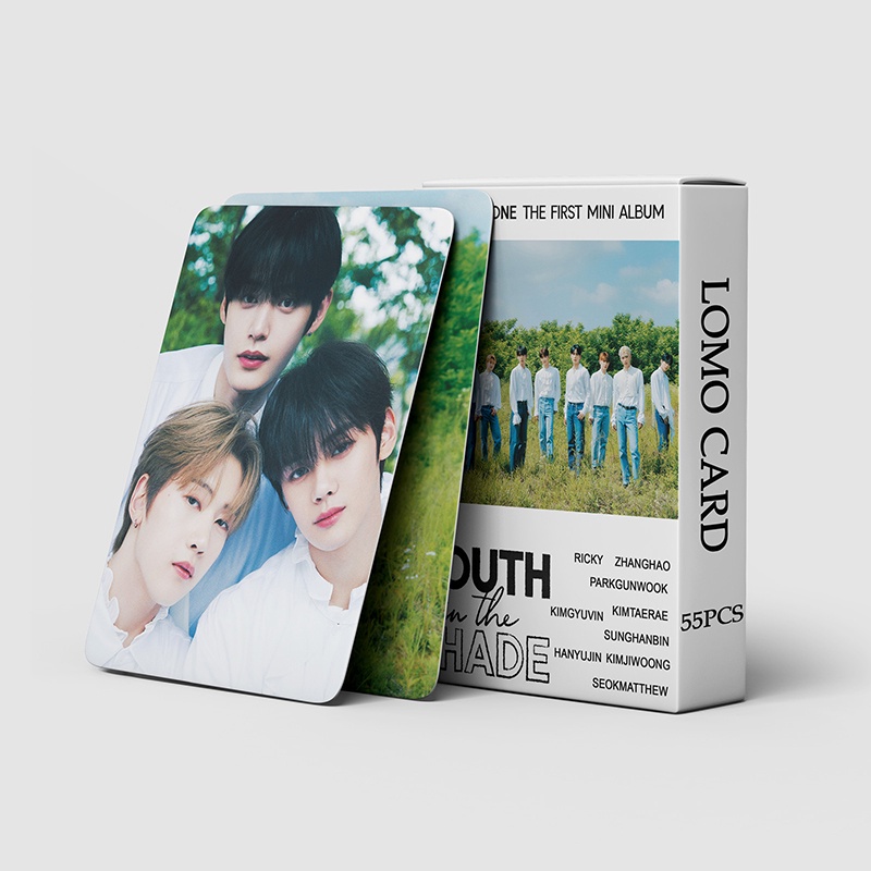 ZEROBASEONE ZB1 Card Set 55 Tấm Thẻ Ảnh Kpop Lomo Card Hình Nhóm Nhạc