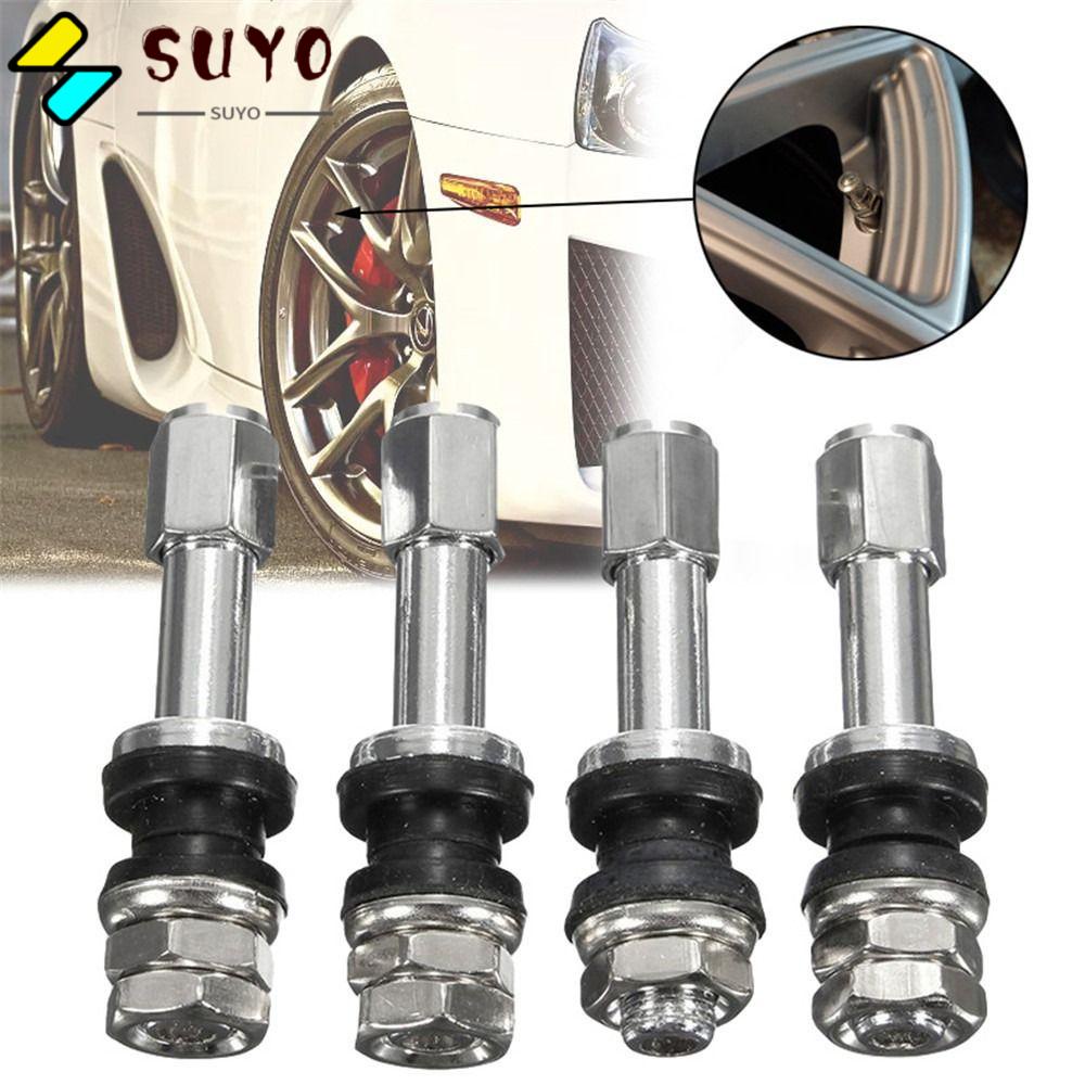 Nắp Van Bánh Xe Trang Trí Bằng Thép Không Gỉ SUYO TR48E