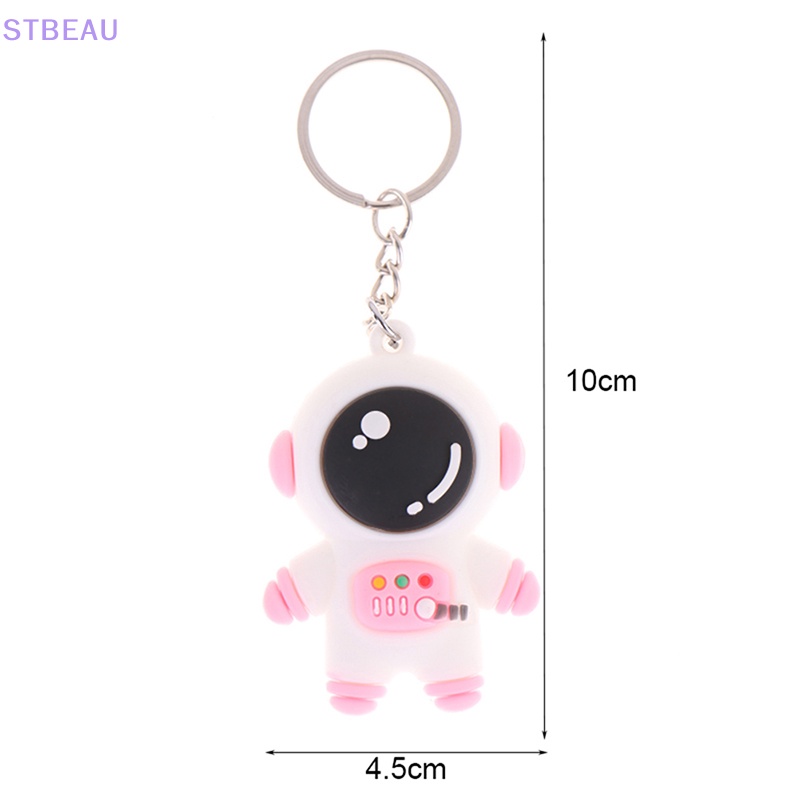 [Cxsteau] Móc Khóa Kim Loại Hình Phi Hành Gia Hành Tinh Vũ Trụ Tên Lửa Dễ Thương MME