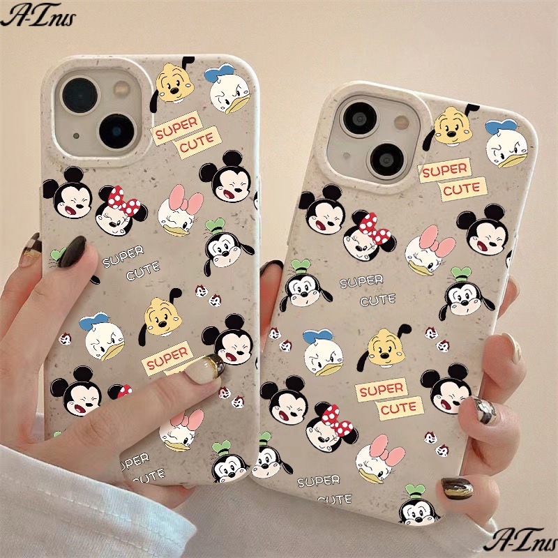 Ốp Điện Thoại Dẻo Họa Tiết Hoạt Hình Disney Dễ Thương Chống Sốc Cho iPhone12 plus 4YL1 13 714pro 11 8max